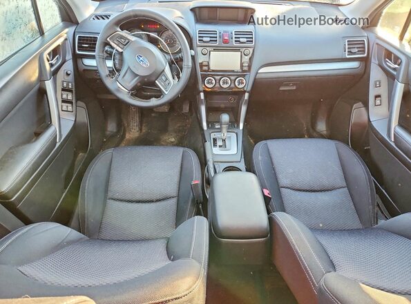 JF2SJCHC9GH538635 2016 SUBARU FORESTER Black Vista del salpicadero