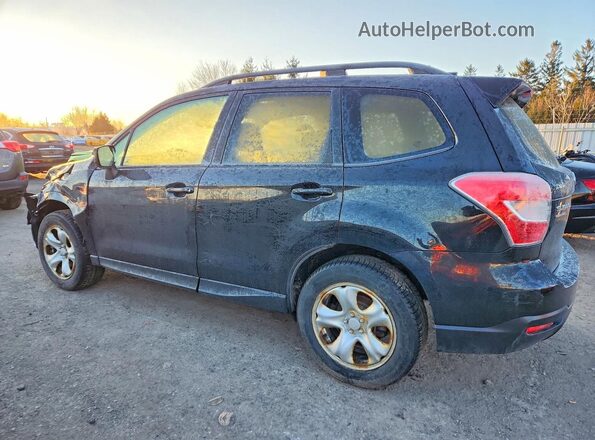 JF2SJCHC9GH538635 2016 SUBARU FORESTER Black Trasero izquierdo