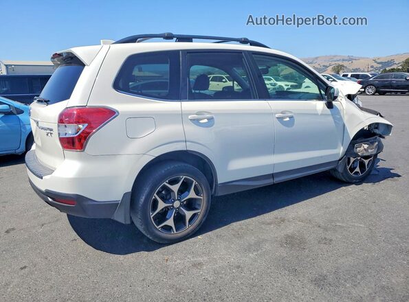 JF2SJGDC2GH457375 2016 SUBARU FORESTER Белый Задняя правая четверть
