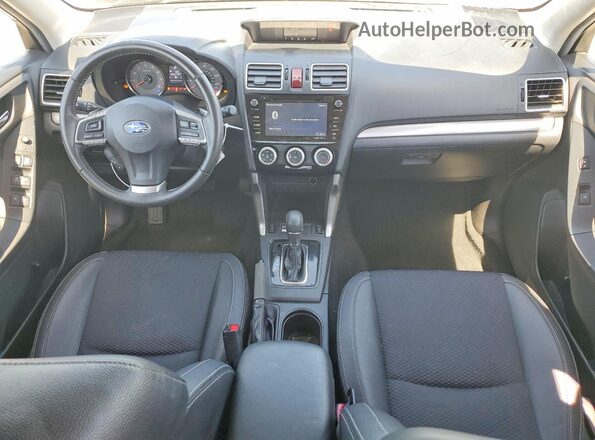JF2SJGDC2GH457375 2016 SUBARU FORESTER Белый Вид панели приборов