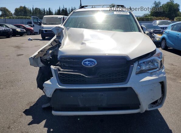 JF2SJGDC2GH457375 2016 SUBARU FORESTER Белый Вид спереди