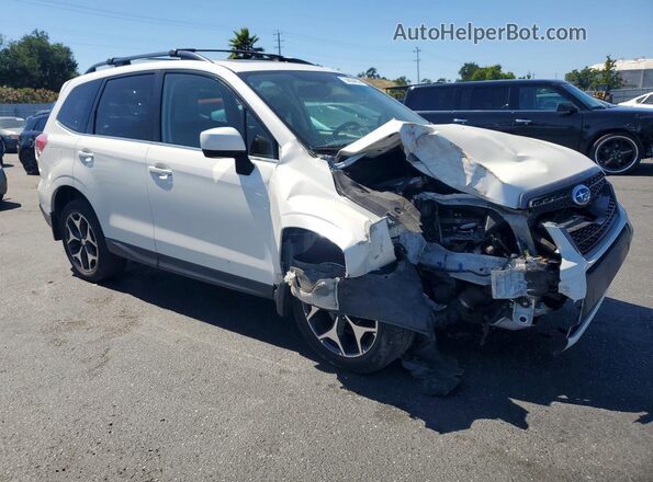 JF2SJGDC2GH457375 2016 SUBARU FORESTER Белый Передняя правая четверть