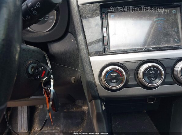 JF2SJGEC2JH509254 2018 SUBARU FORESTER Black Вид панелі приладів