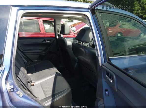 JF2SJGEC6HH503869 2017 SUBARU FORESTER Blue VIN კოდის სტიკერის ხედი