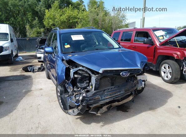 JF2SJGEC6HH503869 2017 SUBARU FORESTER Blue წინა ხედი