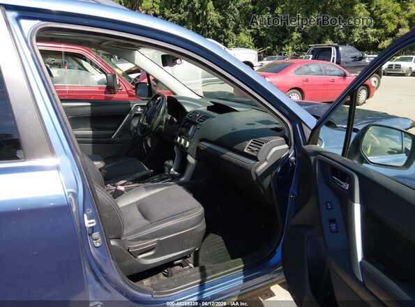 JF2SJGEC6HH503869 2017 SUBARU FORESTER Blue წინა სალონის ხედი