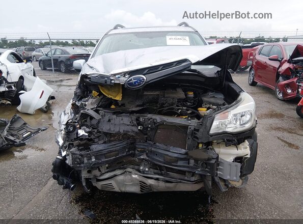 JF2SJGEC7HH447909 2017 SUBARU FORESTER Silver უკანა სალონის ხედი