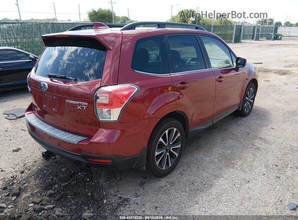 JF2SJGECXJH463575 2018 SUBARU FORESTER Темно-бордовый Задняя правая четверть