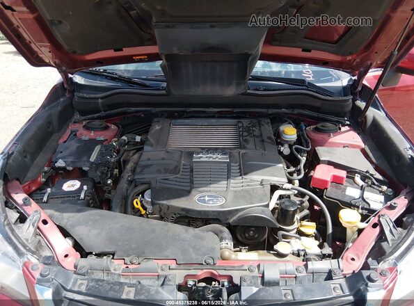 JF2SJGECXJH463575 2018 SUBARU FORESTER Темно-бордовый Вид сзади