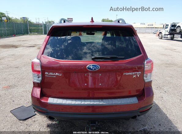 JF2SJGECXJH463575 2018 SUBARU FORESTER Темно-бордовый 