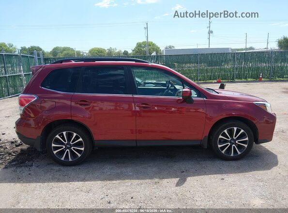 JF2SJGECXJH463575 2018 SUBARU FORESTER Темно-бордовый Вид задней части салона