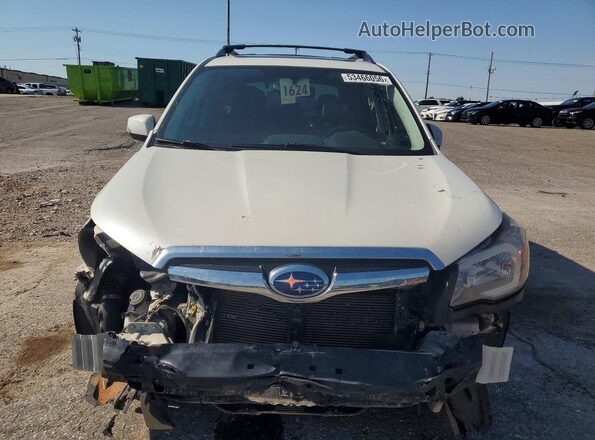 JF2SJGVC4GH476749 2016 SUBARU FORESTER White წინა ხედი