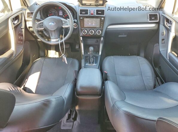 JF2SJGVC9GH554104 2016 SUBARU FORESTER Бордовый Вид панели приборов
