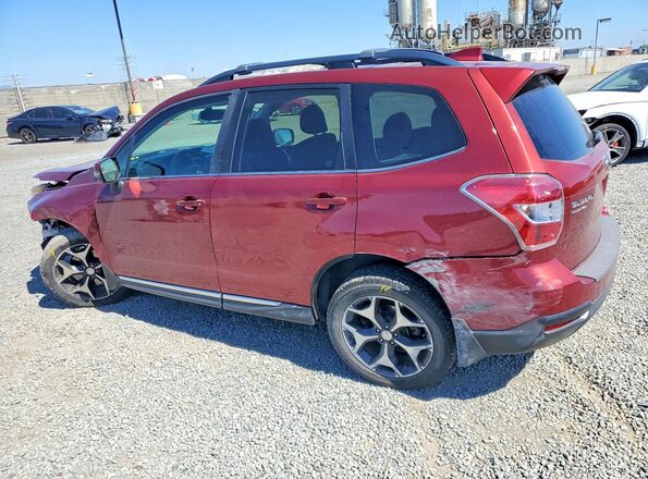 JF2SJGVC9GH554104 2016 SUBARU FORESTER Бордовый Задняя левая четверть