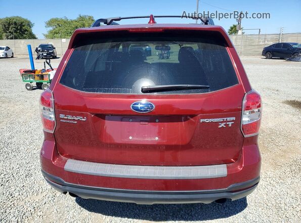 JF2SJGVC9GH554104 2016 SUBARU FORESTER Бордовый Вид сзади