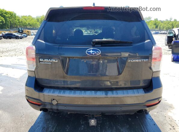 JF2SJGWC2JH448356 2018 SUBARU FORESTER Charcoal Հետևի տեսք