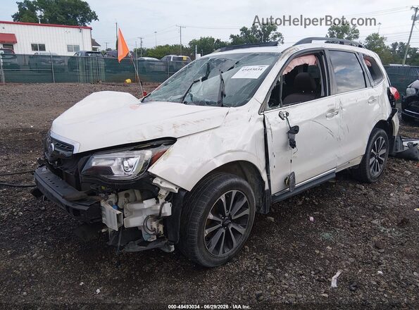 JF2SJGWC9HH488086 2017 SUBARU FORESTER Белый Передняя левая четверть
