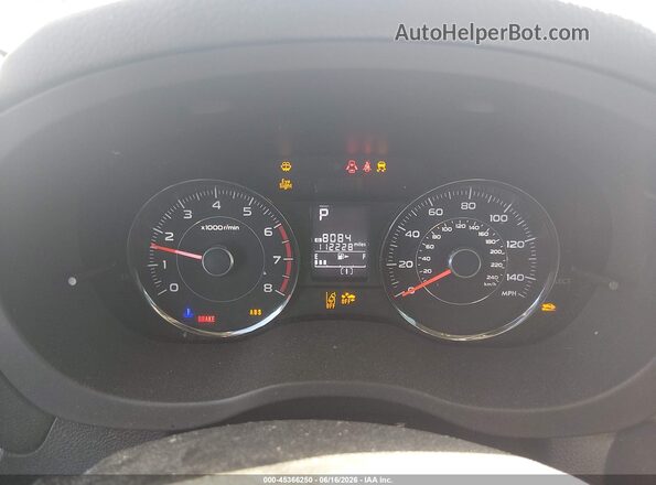 JF2SJGXC0GH464479 2016 SUBARU FORESTER Gray Widok tylnych siedzeń