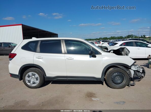 JF2SKAAC1PH413589 2023 SUBARU FORESTER White Вид щитка приладів