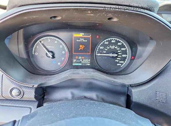JF2SKAAC3LH418318 2020 SUBARU FORESTER Gray Widok zestawu wskaźników