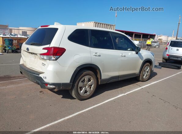 JF2SKAAC3LH459841 2020 SUBARU FORESTER White უკანა მარჯვენა