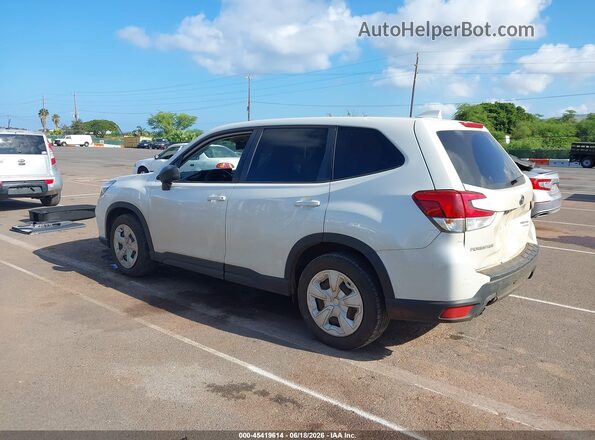 JF2SKAAC3LH459841 2020 SUBARU FORESTER White უკანა მარცხენა