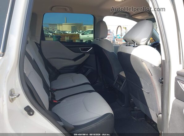 JF2SKAAC3LH459841 2020 SUBARU FORESTER White VIN კოდის სტიკერის ხედი