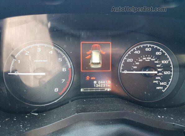 JF2SKAAC6LH512953 2020 SUBARU FORESTER Silver Вид щитка приладів