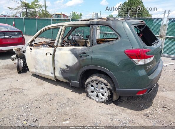 JF2SKABC2RH434078 2024 SUBARU FORESTER Зеленый Задняя левая четверть