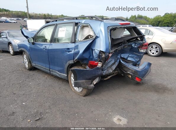JF2SKABC7RH503685 2024 SUBARU FORESTER Синий Задняя левая четверть