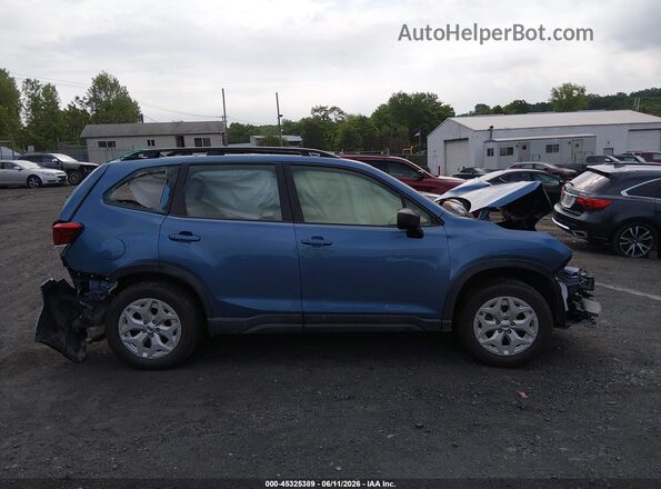 JF2SKABC7RH503685 2024 SUBARU FORESTER Синий Вид задней части салона