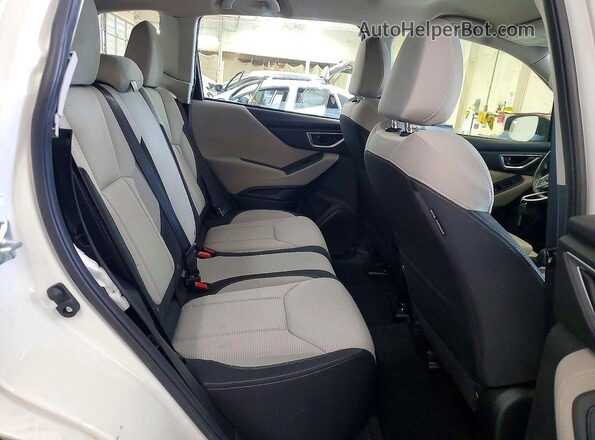 JF2SKABCXRH454482 2024 SUBARU FORESTER White Rear interior view