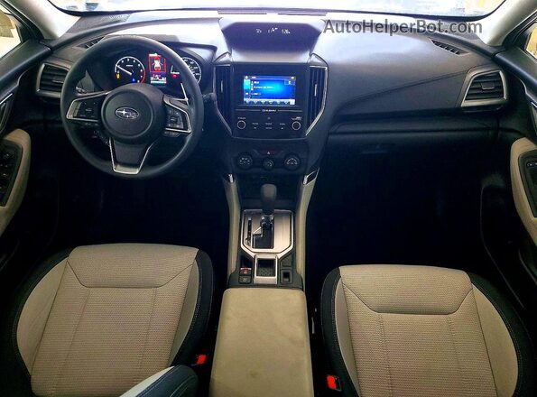 JF2SKABCXRH454482 2024 SUBARU FORESTER White Dashboard view