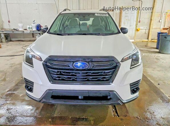 JF2SKABCXRH454482 2024 SUBARU FORESTER White Front view