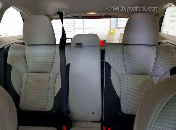 JF2SKABCXRH454482 2024 SUBARU FORESTER White Rear seats view