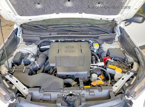 JF2SKABCXRH454482 2024 SUBARU FORESTER White Engine compartment view