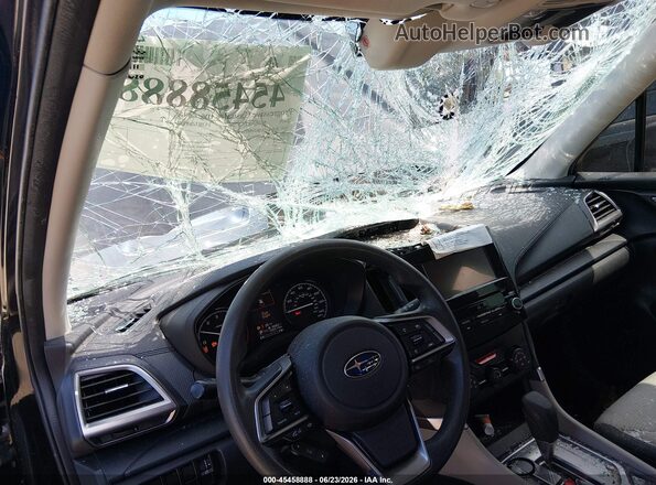 JF2SKACC0KH506514 2019 SUBARU FORESTER Черный Вид спереди