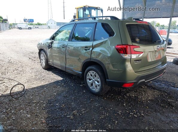 JF2SKACC0KH556698 2019 SUBARU FORESTER Зеленый Задняя левая четверть