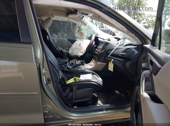 JF2SKACC0KH556698 2019 SUBARU FORESTER Зеленый Вид салона спереди