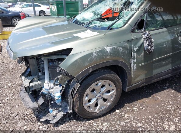 JF2SKACC0KH556698 2019 SUBARU FORESTER Зеленый Вид задней части салона