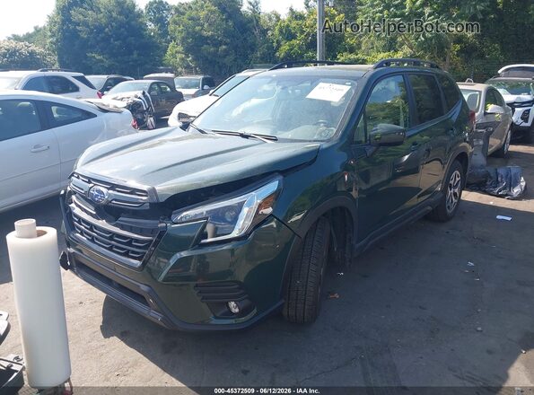JF2SKACC2RH488107 2024 SUBARU FORESTER Green Front left