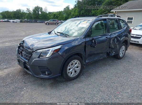 JF2SKACC3NH480205 2022 SUBARU FORESTER Gray Przód lewy