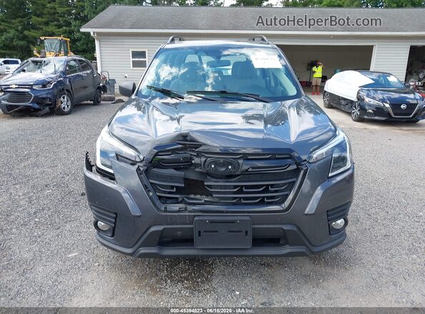 JF2SKACC3NH480205 2022 SUBARU FORESTER Gray Widok wnętrza z tyłu