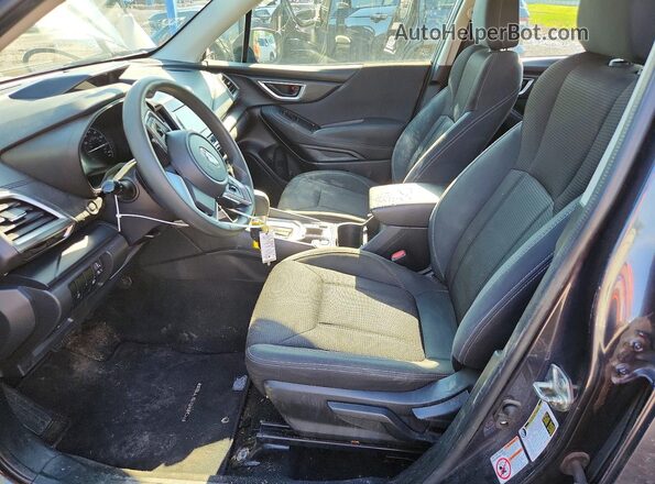 JF2SKACC4KH509206 2019 SUBARU FORESTER Charcoal Vista interior delantera