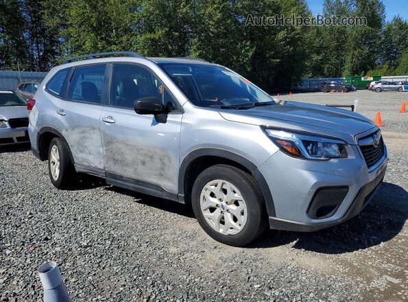 JF2SKACC9KH587657 2019 SUBARU FORESTER Silver 