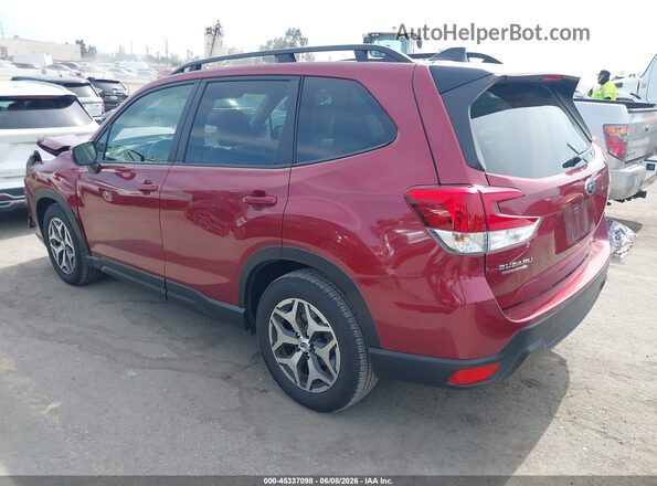 JF2SKADC0RH419690 2024 SUBARU FORESTER Burgundy Հետևի ձախ
