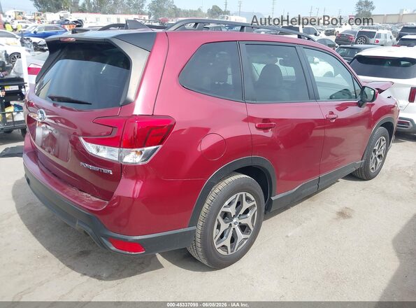JF2SKADC0RH419690 2024 SUBARU FORESTER Burgundy Հետևի աջ