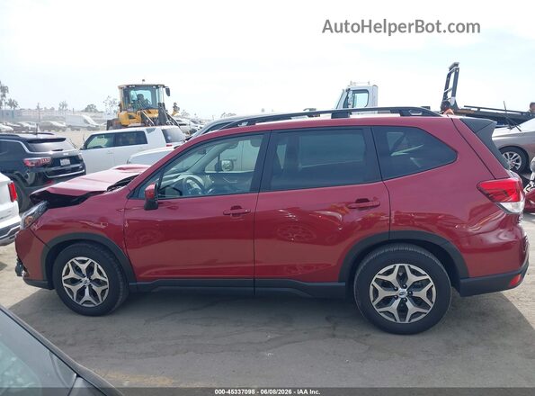 JF2SKADC0RH419690 2024 SUBARU FORESTER Burgundy Սալոնի 360 աստիճան տեսք