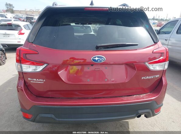 JF2SKADC0RH419690 2024 SUBARU FORESTER Burgundy 