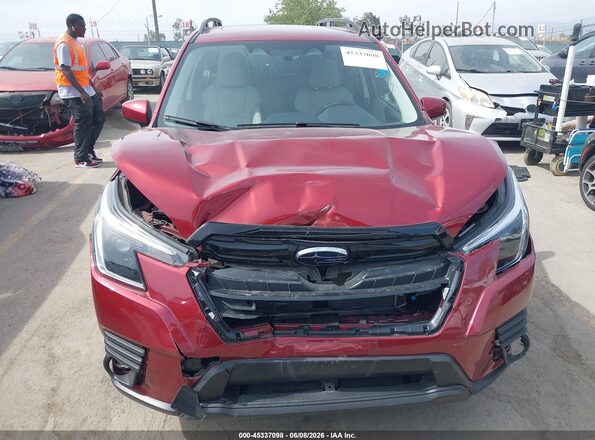 JF2SKADC0RH419690 2024 SUBARU FORESTER Burgundy Սարքավորումների վահանակի տեսք